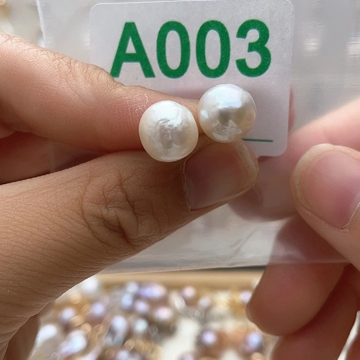 淡水珍珠天然珍珠。  漏 漏 漏未镶嵌