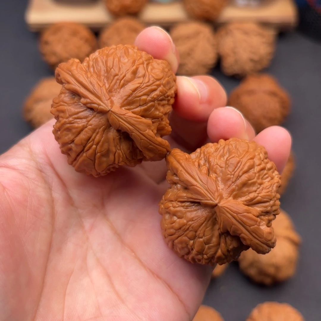 文玩核桃吊坠闷白43