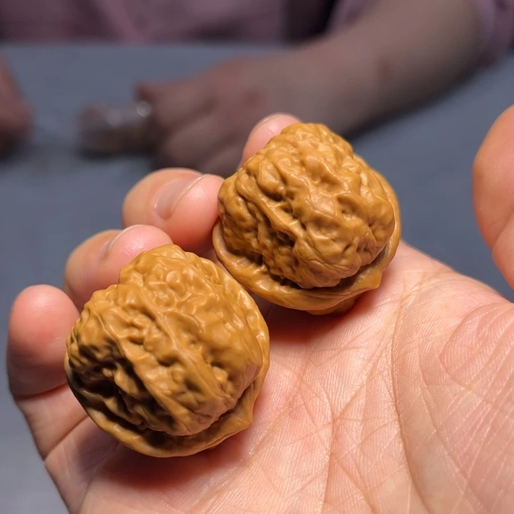 文玩核桃把件蛤蟆9014