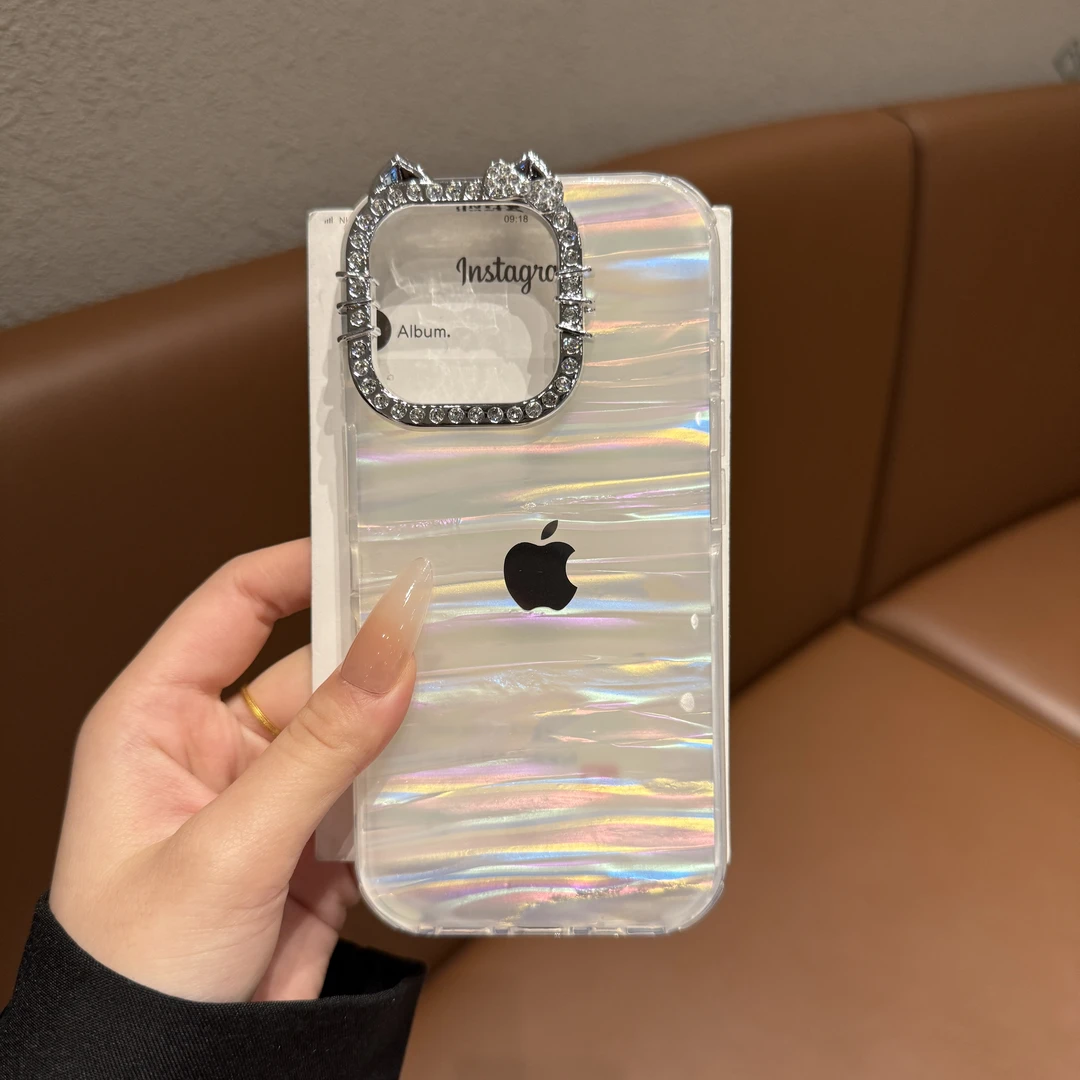 高级轻奢贝壳纹适用苹果16promax手机壳小众iPhone15气质14时尚13