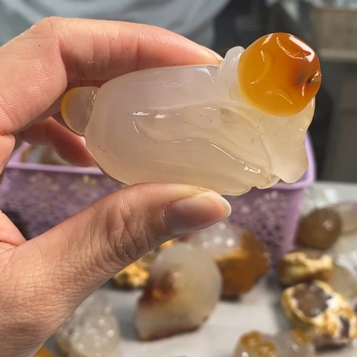 玛瑙/玉髓吊坠(不含链)未镶嵌