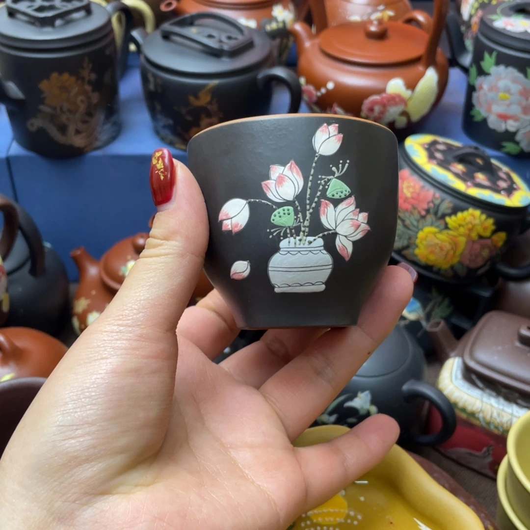 茶杯紫砂紫砂主人杯120cc