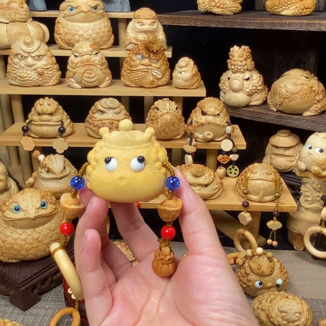香榧木竹根雕作品欣赏