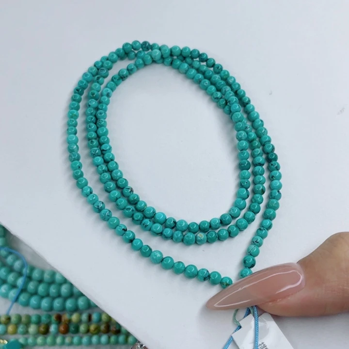 绿松石未镶嵌颈饰