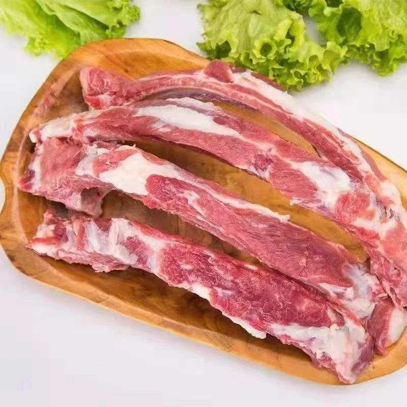 《绿菜地专属》新鲜现杀农家土猪排骨净重5斤散养黑猪