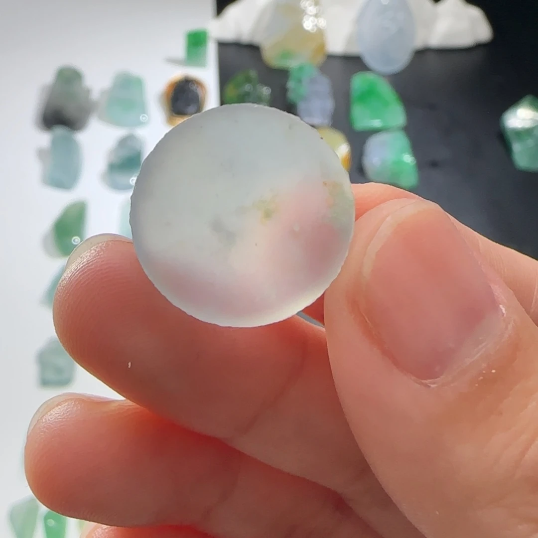 定制翡翠未镶嵌材料