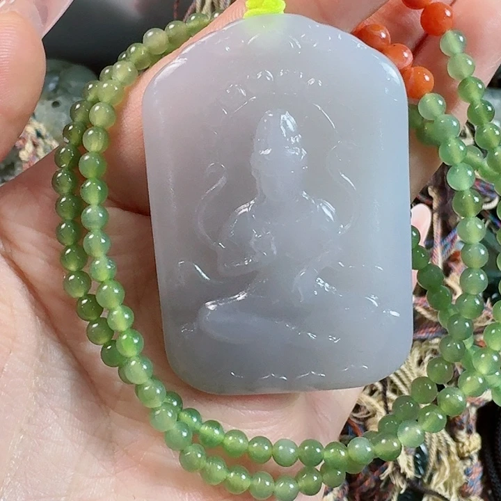 和田玉挂件未镶嵌