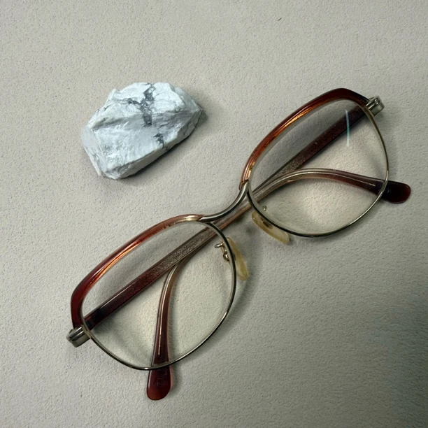 【六六中古】孤品复古老花镜ay1734