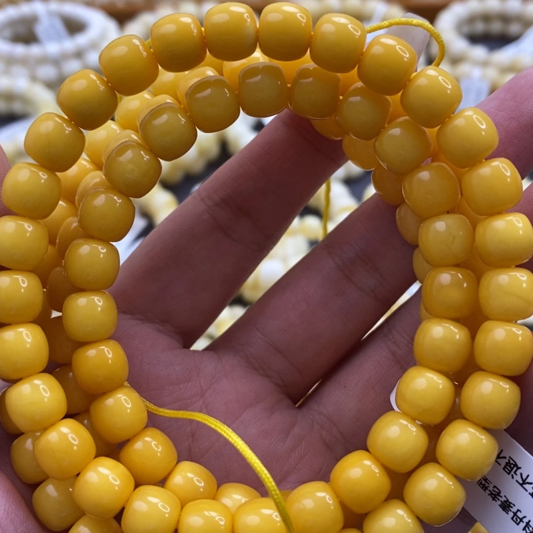 脑****琥珀未镶嵌手链琥珀