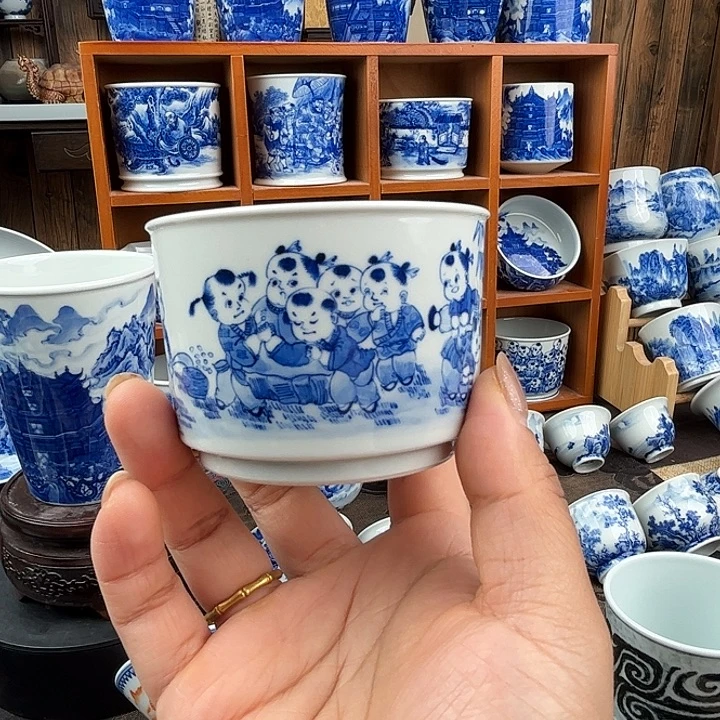 瓷片一笔一墨 叩玉山房