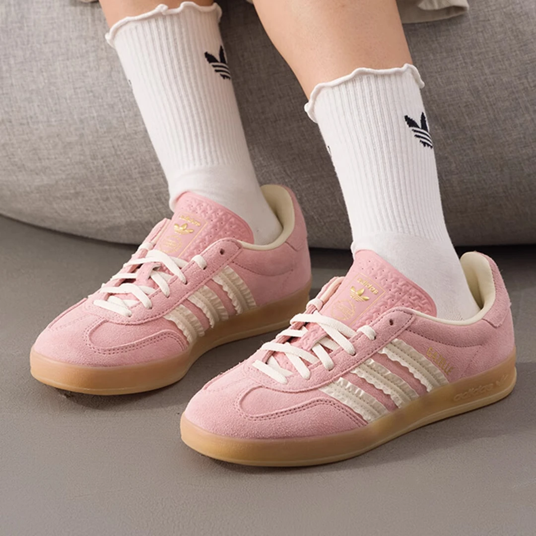 adidas/阿迪达斯三叶草女鞋GAZELLE INDOOR休闲德训鞋JS1413