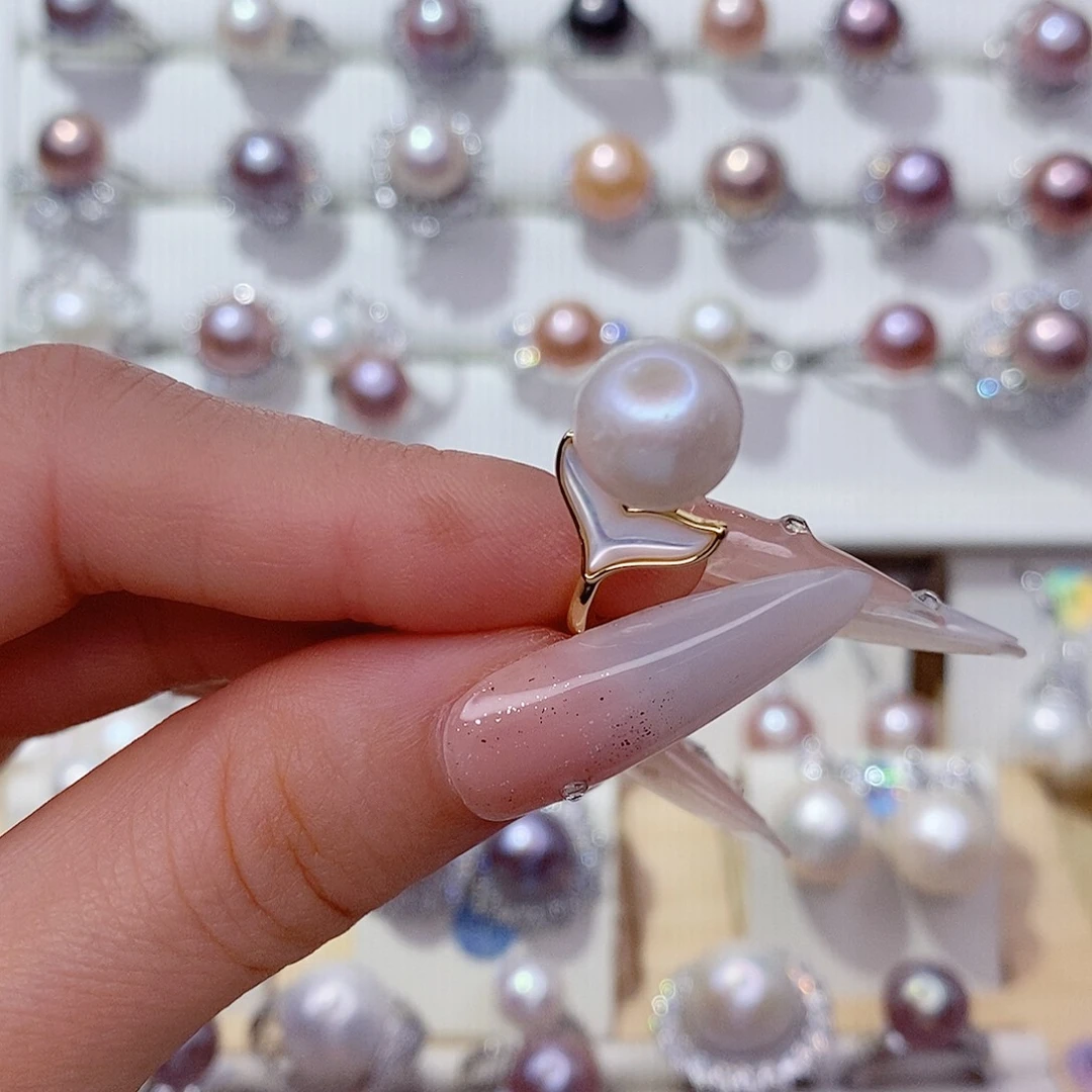 戒指淡水珍珠未镶嵌