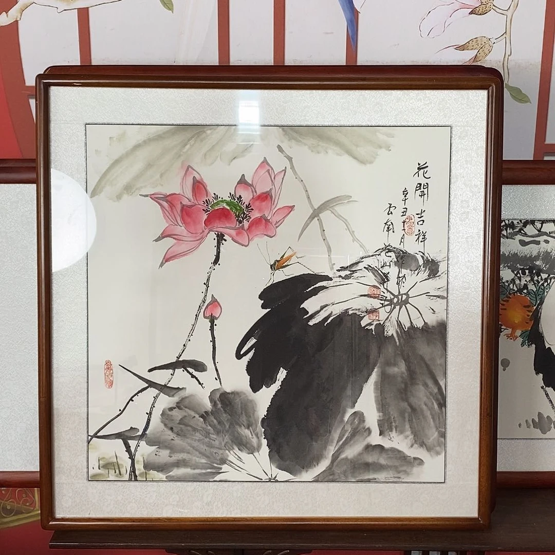 国画带框尺寸63厘米