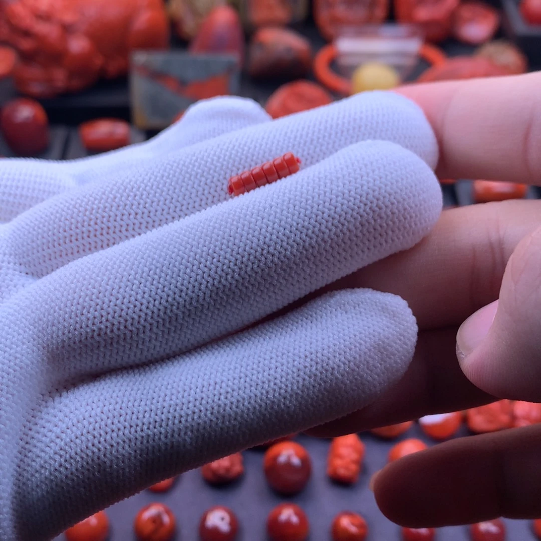 南红玛瑙未镶嵌精工直切隔片4mm