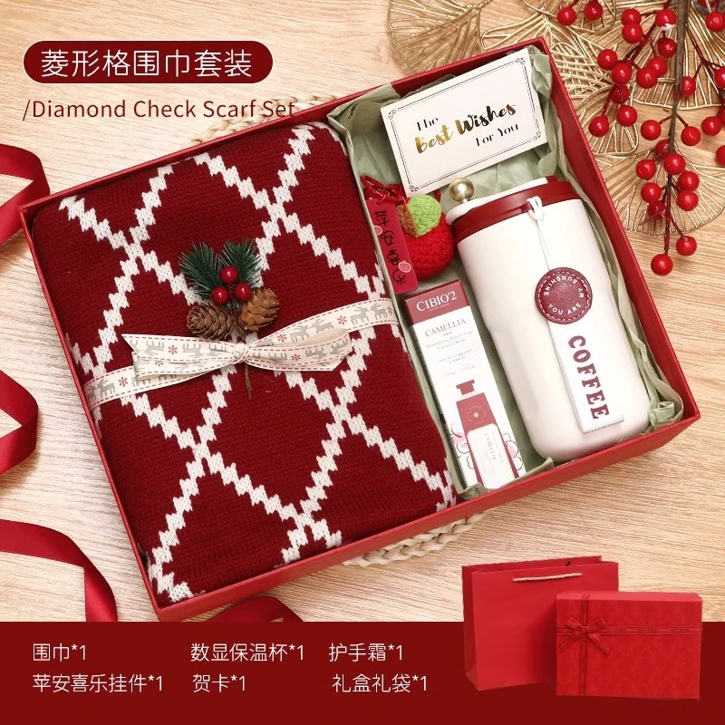 2025新款围巾礼盒女生日礼物送女朋友闺蜜实用的高级感伴娘伴手礼