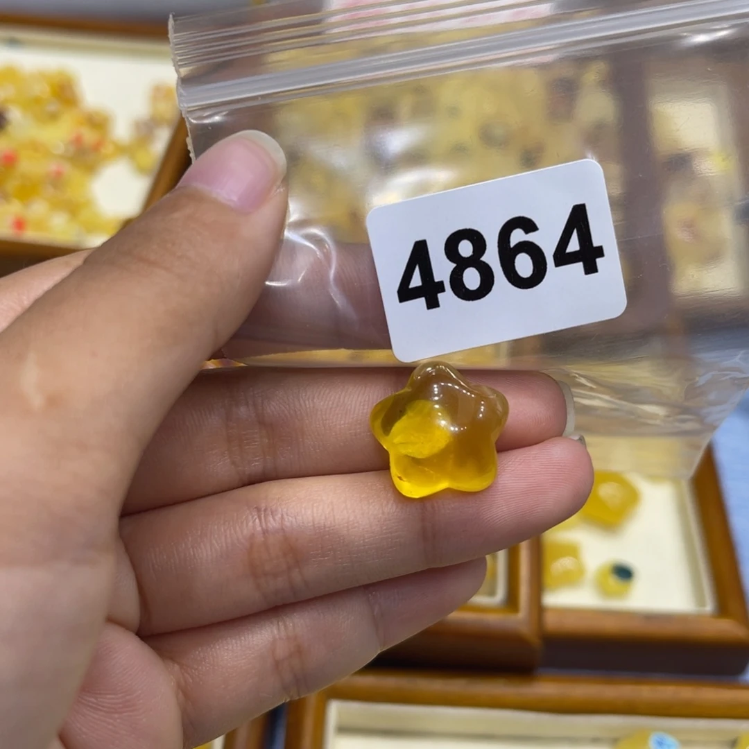 未镶嵌琥珀珠宝奇石劈**逵