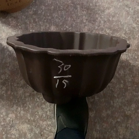 紫砂花盆手工制作