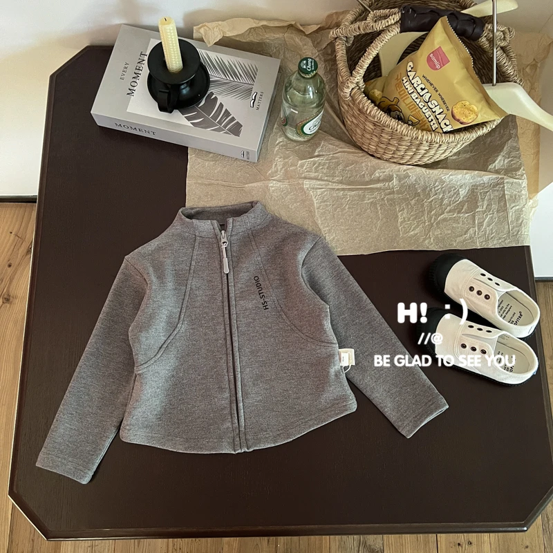 现货【亲子装】郝叔童品秋季新款2025时尚洋气亲子针织外套潮BY5327