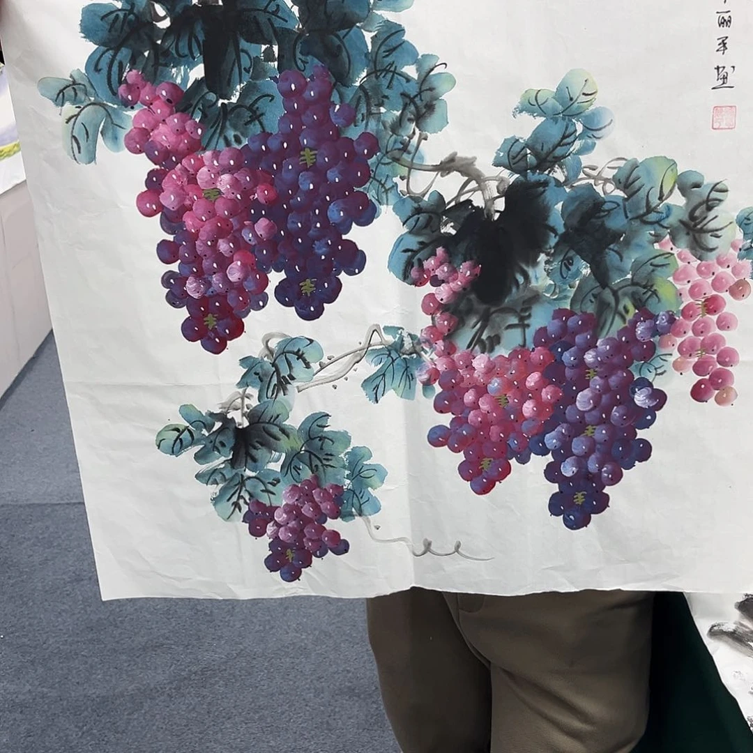 国画宣纸国画纯手绘作品