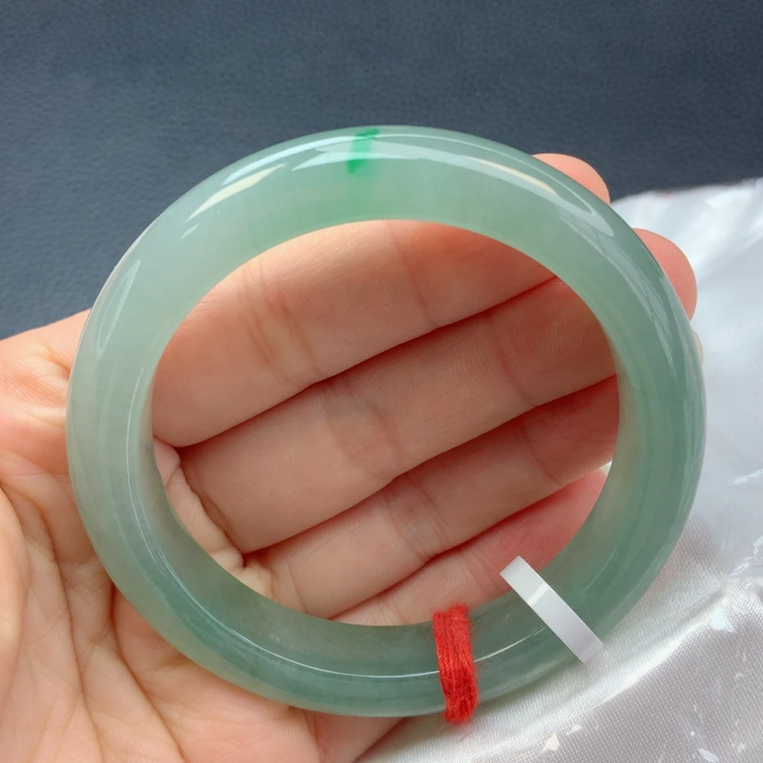 未镶嵌手镯翡翠53圈