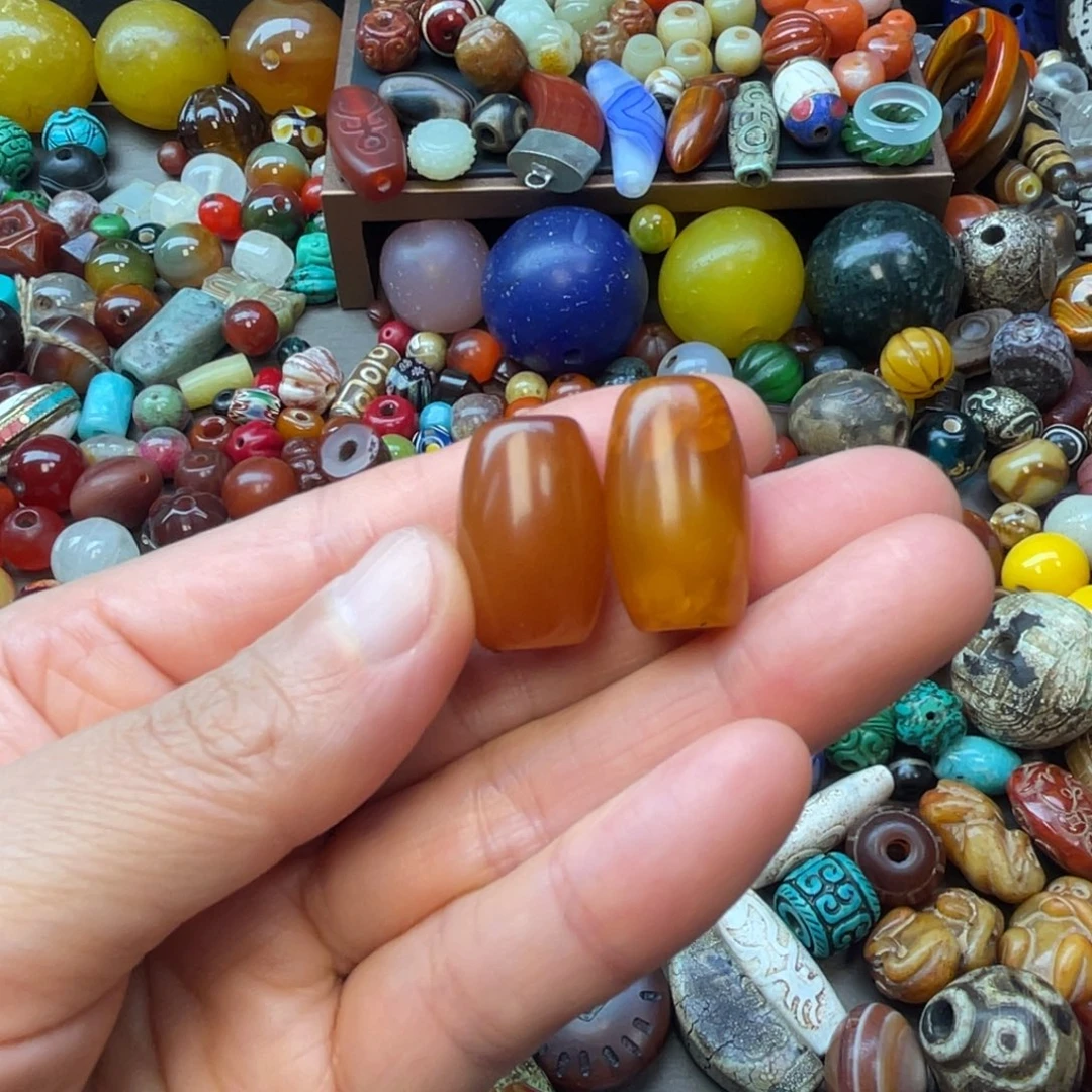 玛瑙/玉髓合金颈饰