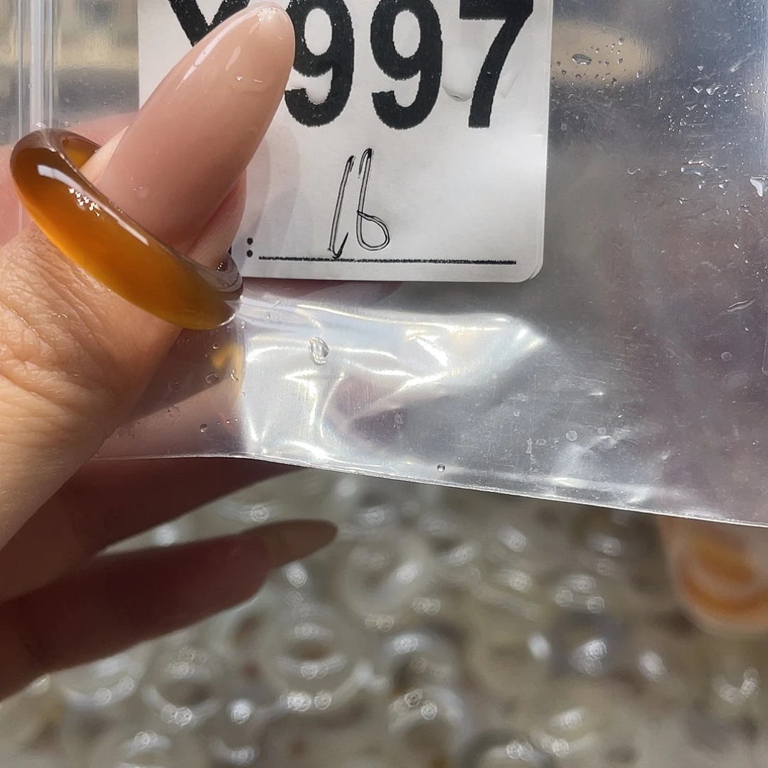 玛瑙/玉髓未镶嵌戒指997