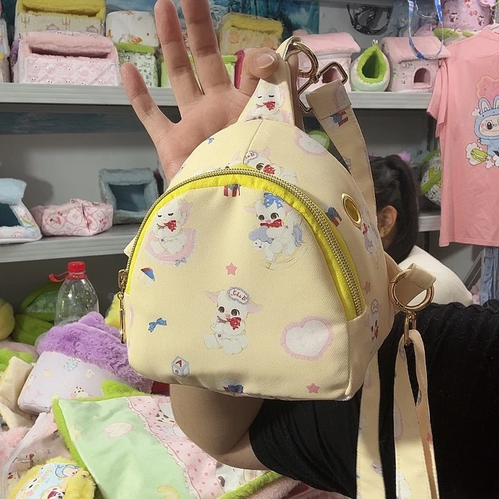 胸包毛毛款仿兔毛
