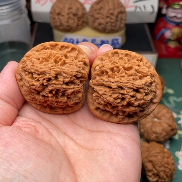 【闪购商品】把件文玩核桃43水龙