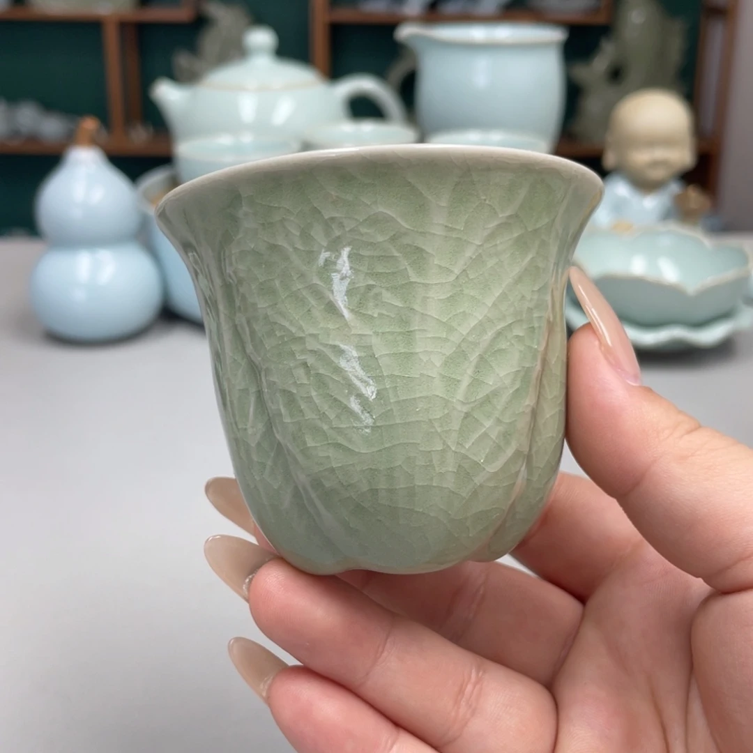 瓷汝瓷百财杯赵琳老师带礼盒