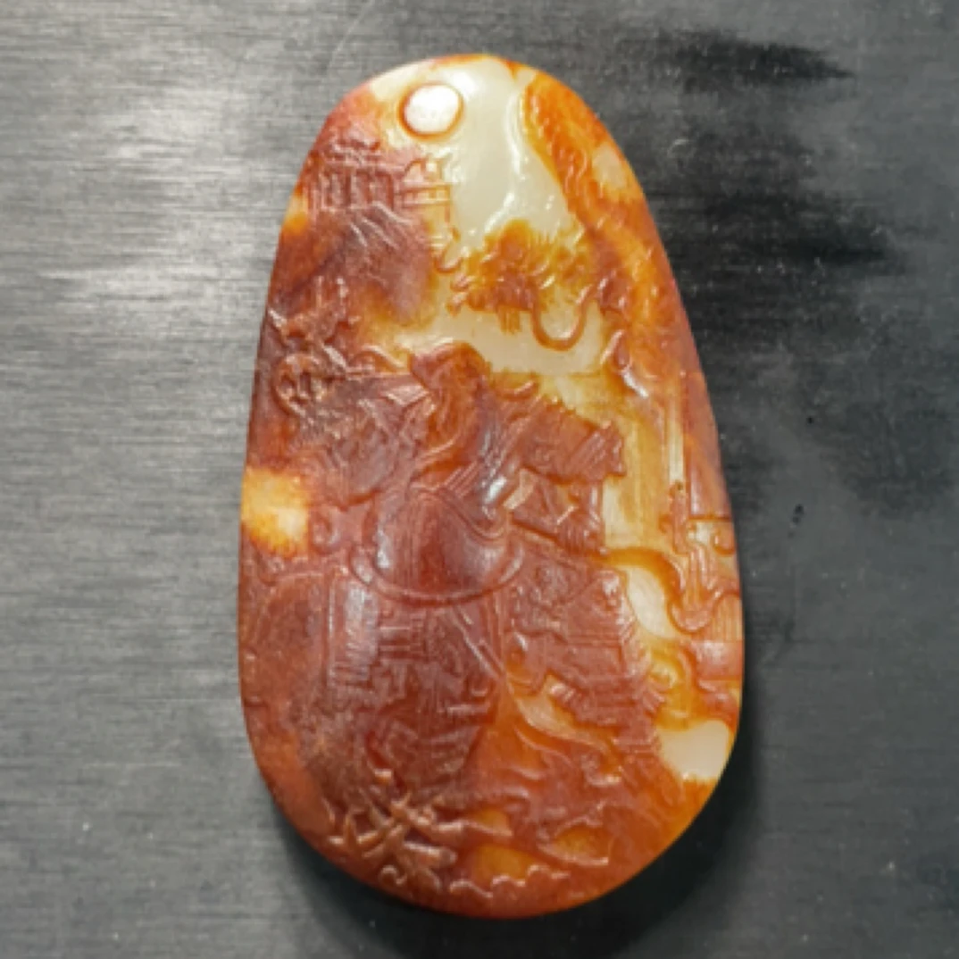 和田玉挂件未镶嵌2.19L8