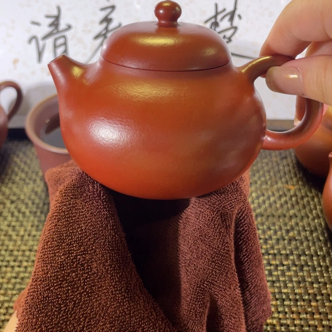 茶壶紫砂C****U文旦微瑕全手