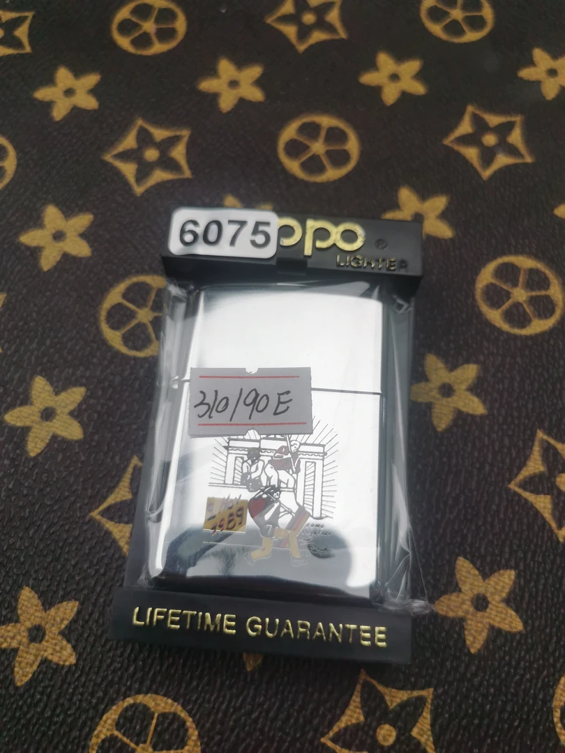 Zippo打火机回血90E镜面带题材-6075