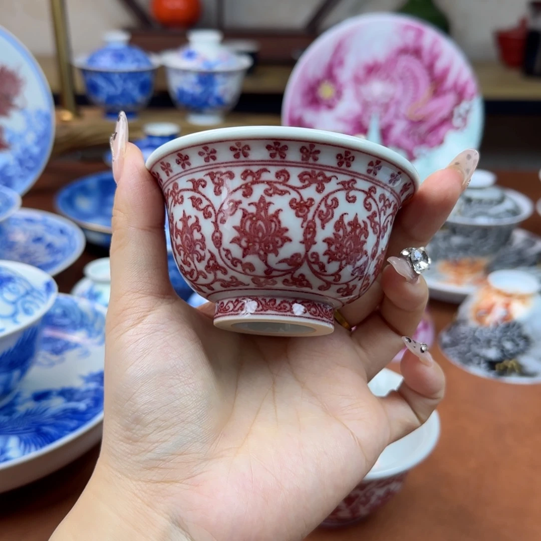 苏***格景德镇陶瓷手绘杯子