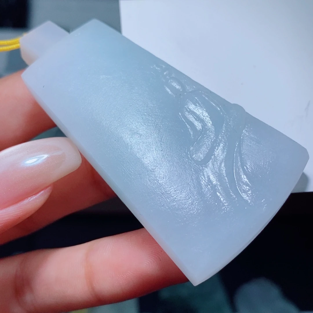 定制翡翠未镶嵌定制毛货翡翠挂件