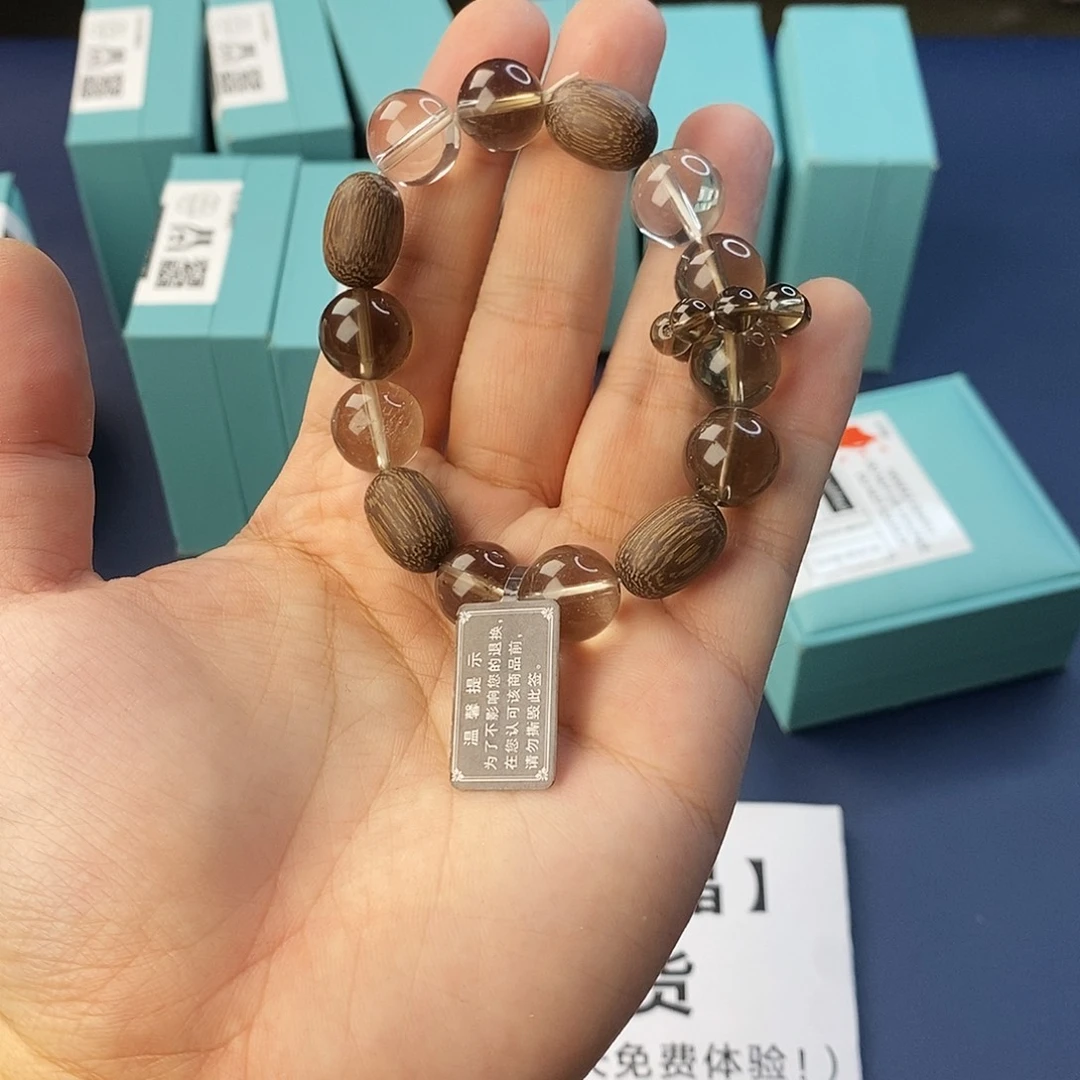 银S925镶嵌水晶手链