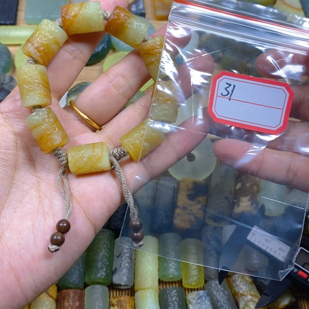 蛇纹石玉未镶嵌颈饰超*神