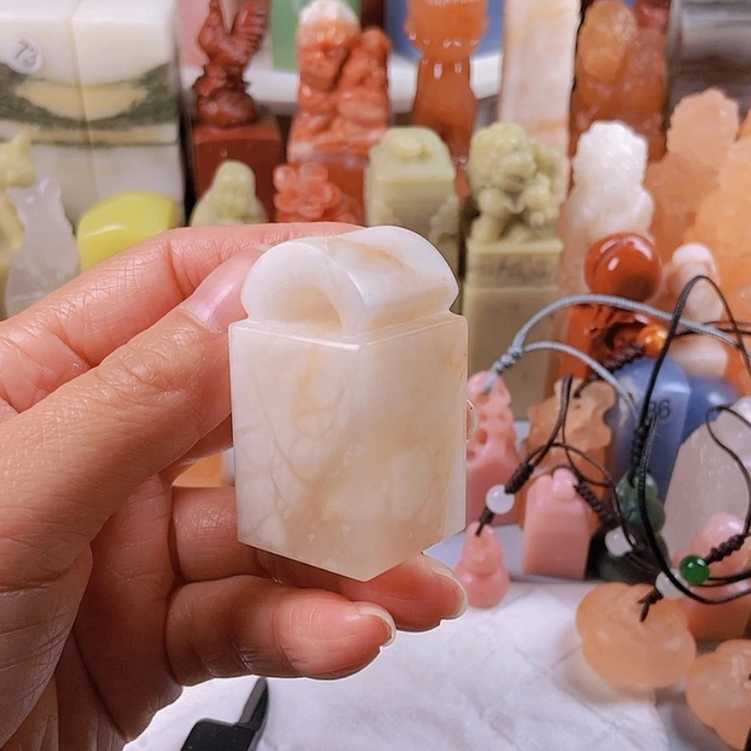 【闪购商品】老挝石青田石雕艺术品