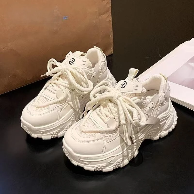 777老爹鞋单网透气厚底百搭