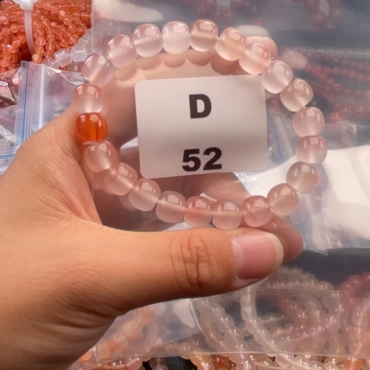 南红玛瑙未镶嵌多样性发货默认微瑕称重9mm