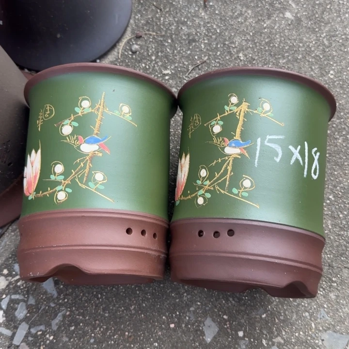 紫砂花盆特价清仓