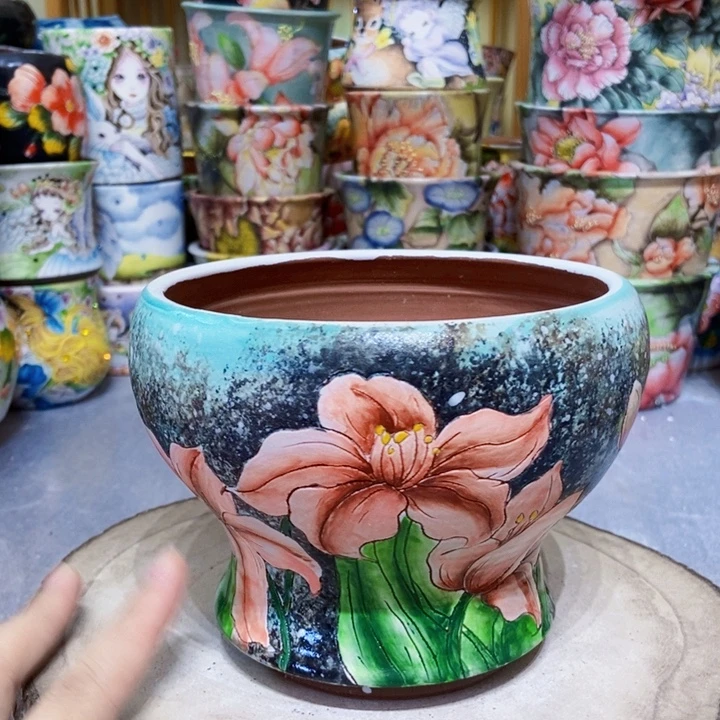 景德镇艺术手绘作品