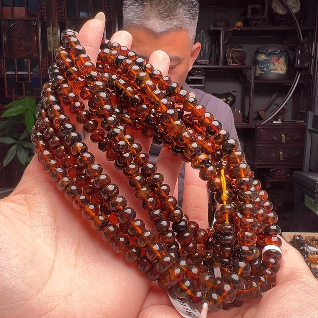 未镶嵌琥珀裸石抚顺琥珀20471八多样性发其一