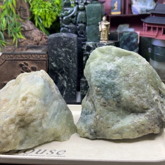 不***心和田玉未镶嵌挂件