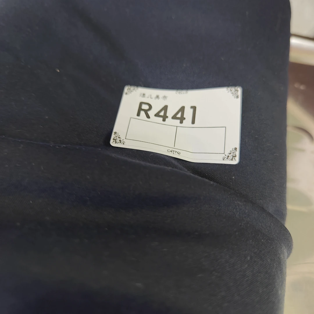 441传奇蓝高支罗马布料