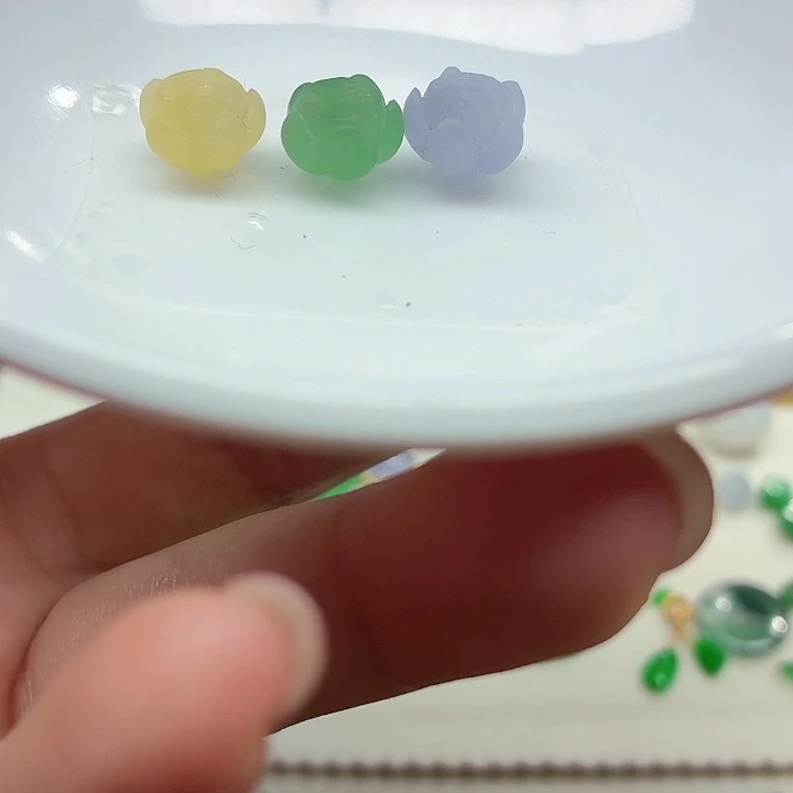 翡翠未镶嵌手链天然缅甸翡翠A货卡10