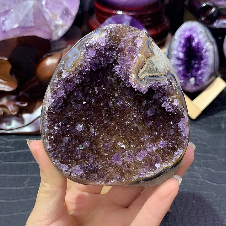 未镶嵌珠宝半成品紫晶