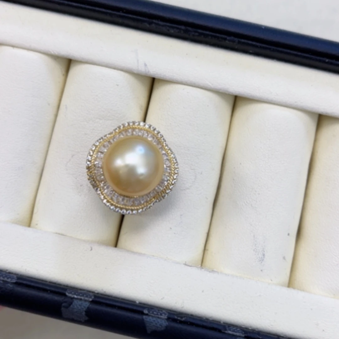 【闪购商品】海水珍珠戒圈未镶嵌