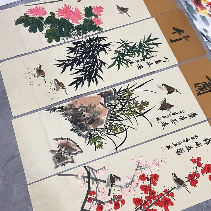 小周画廊的直播间