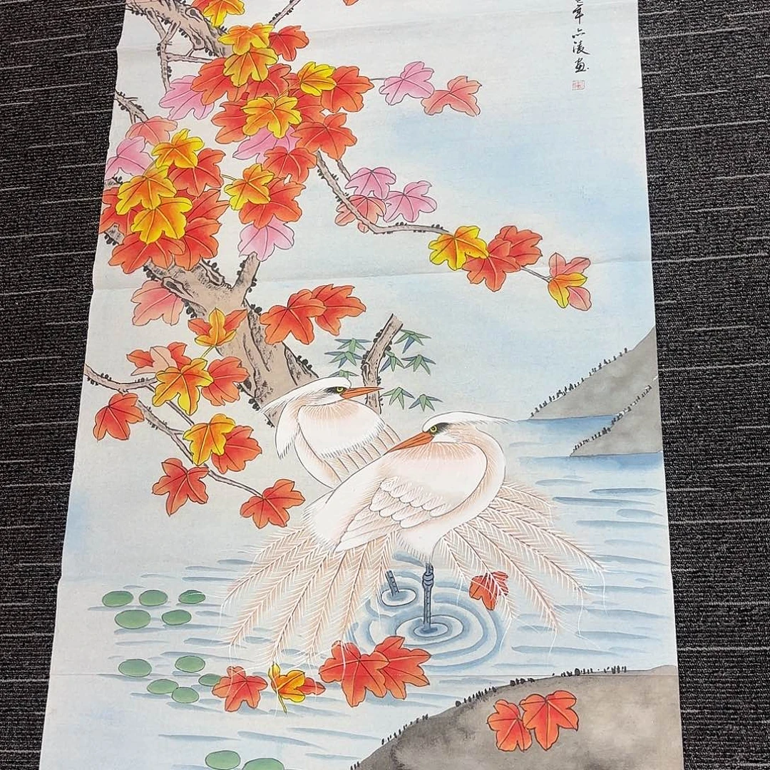 国画国画作品纯手绘