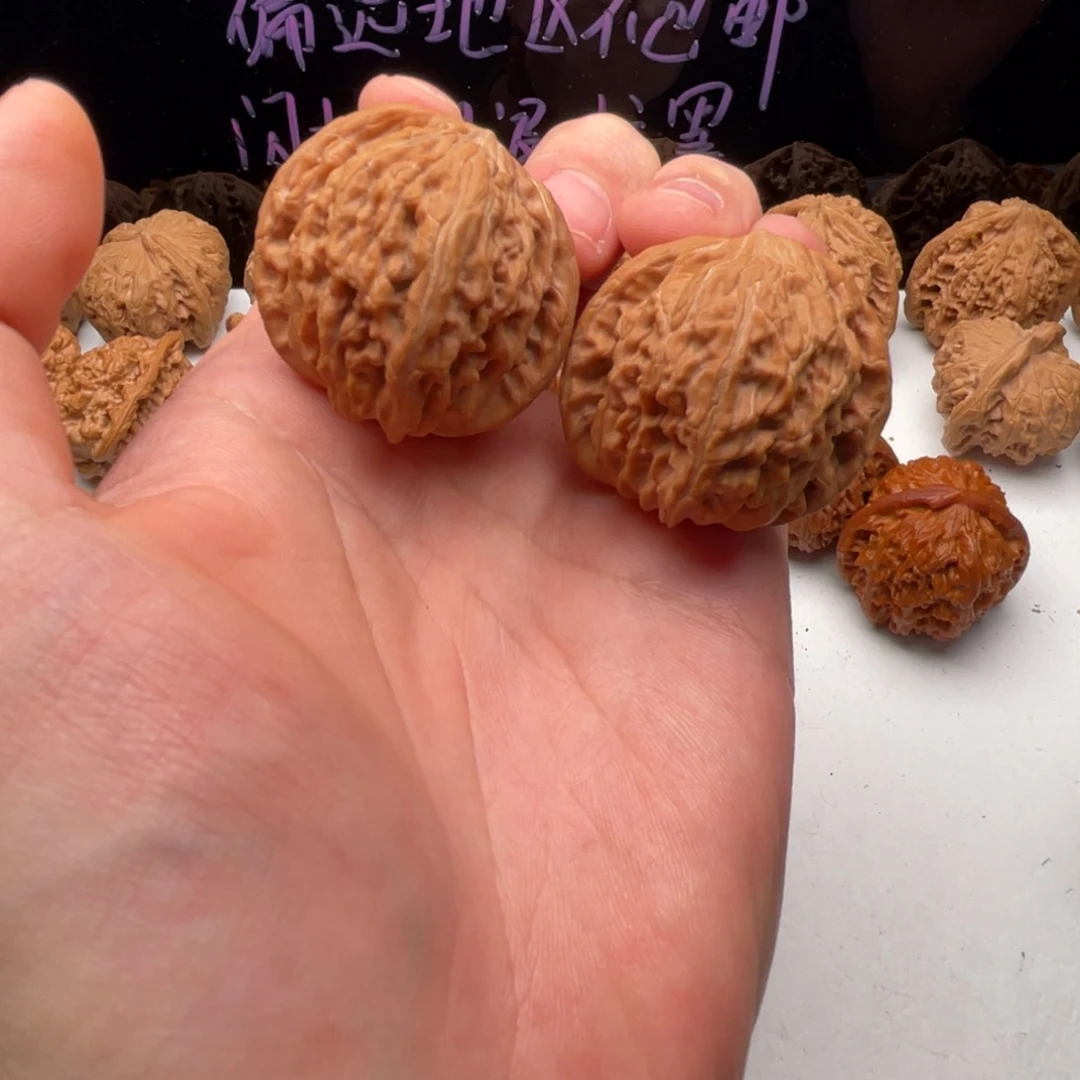 核桃把件38全品对歪磨盘